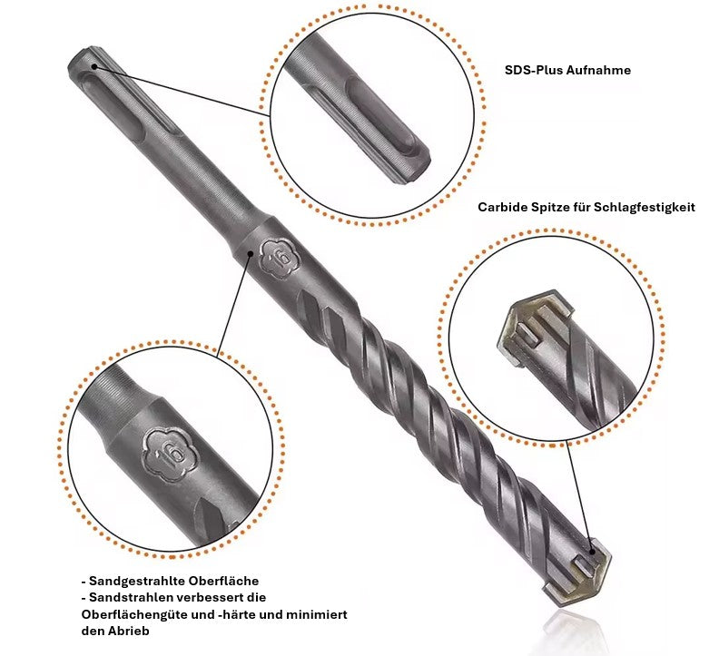 Hammerbohrer SDS Plus