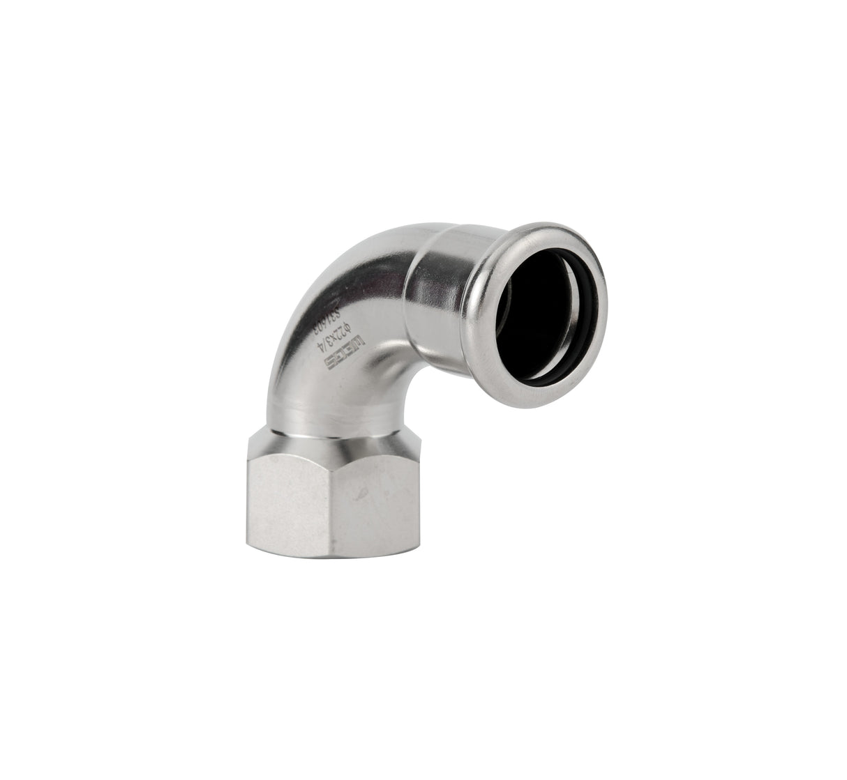 Übergangsbogen 90°, mit Innengewinde