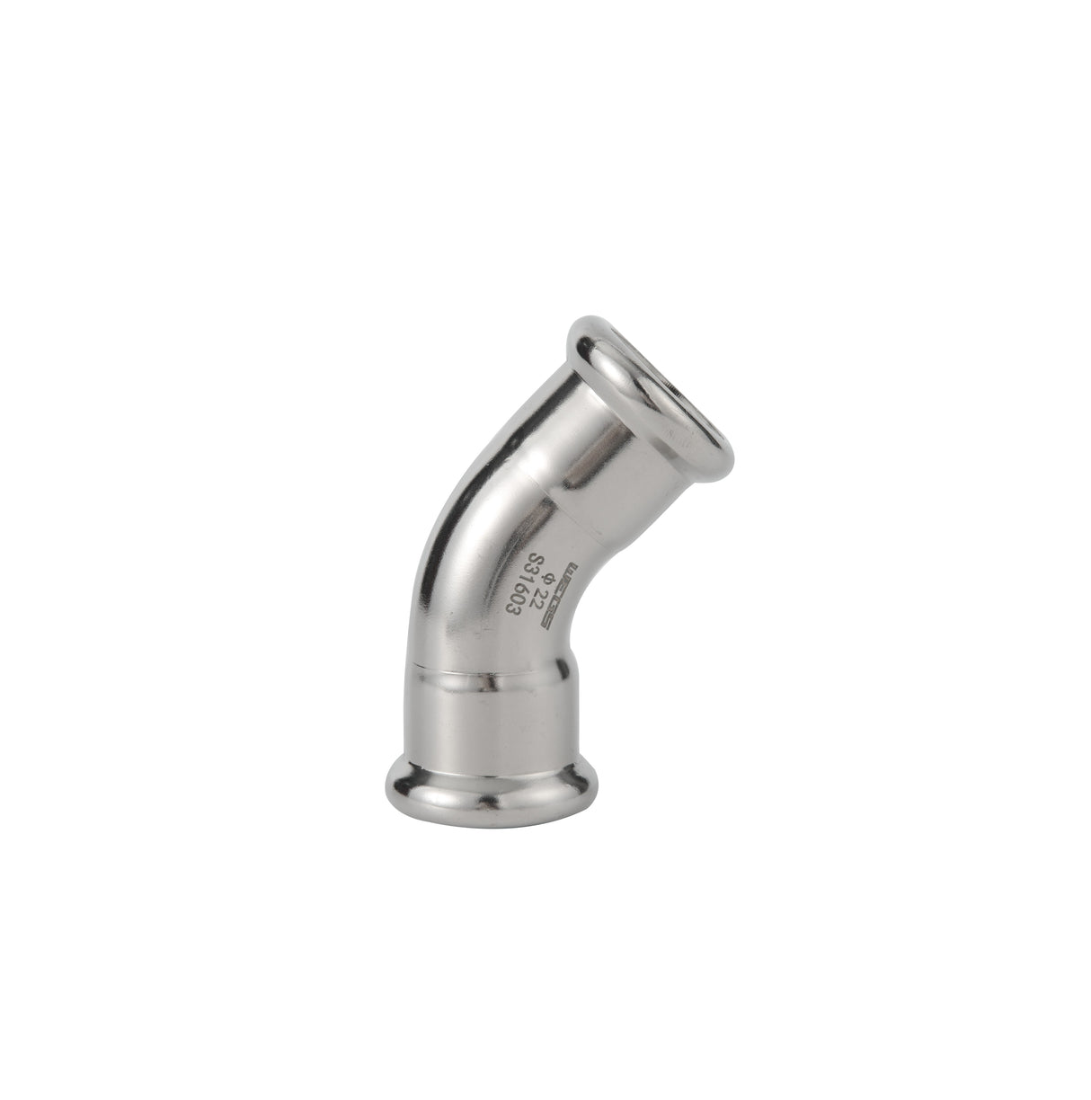 Bogen 45°, innen - innen