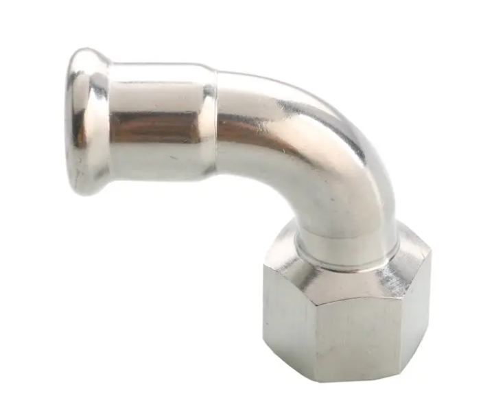 Übergangsbogen 90°, mit Innengewinde