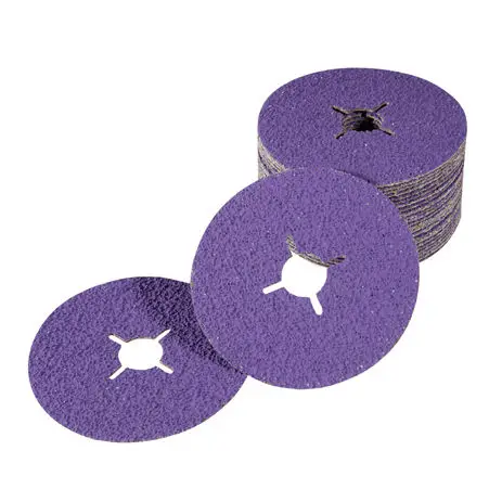 Hochleistungs-Fiberscheibe Ø125 mm mit Keramikkorn Pack mit 25 Stk.