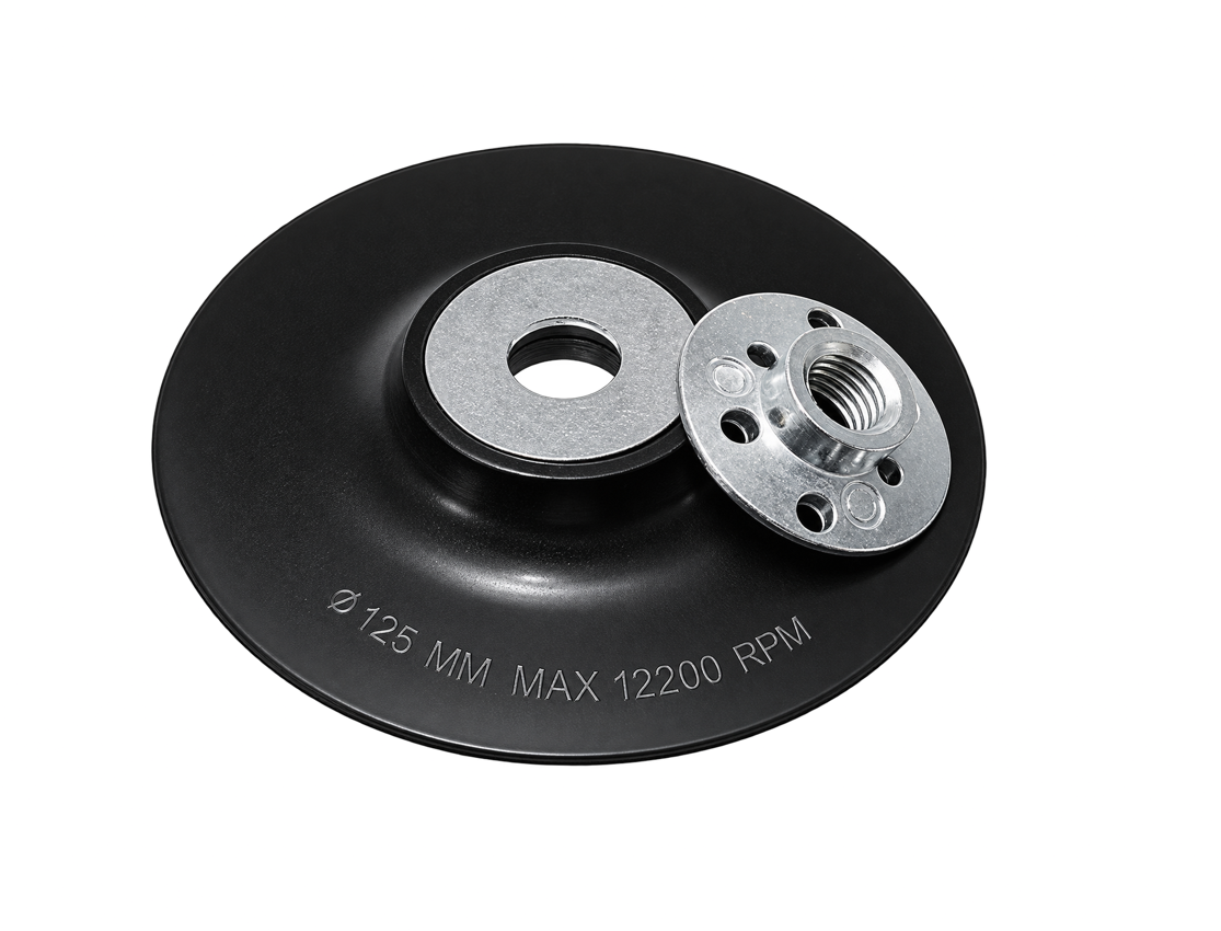Stützteller Standard M14 Ø125 mm für Fiberscheiben
